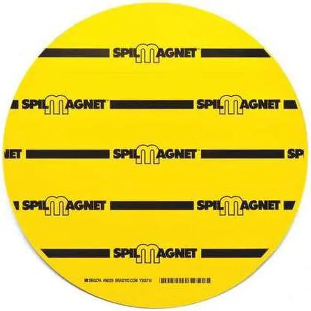 Main image of BRADY 96229 Magnetic Drain Cover,12 In. W,Vinyl