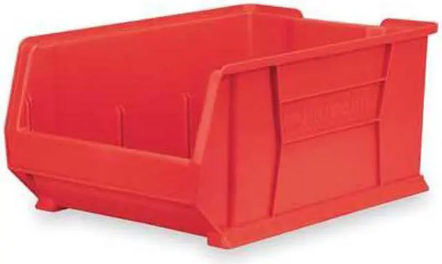 Main image of AKRO-MILS 30293RED Red Super Size Bin, 29-7/8"L x 16-1/2"W x 11"H
