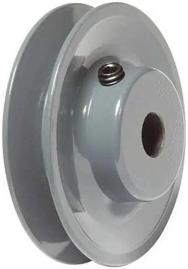Main image of TB WOOD'S AK4112 1/2" Fixed Bore 1 Groove Standard V-Belt Pulley 3.95 in OD