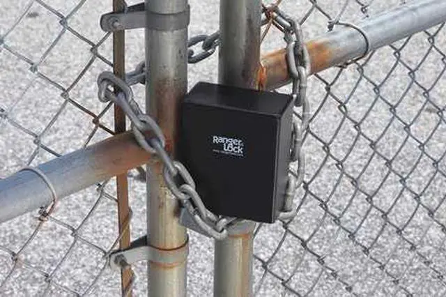 Alt view image 2 of 5 - Chain Lock Guard with Lock