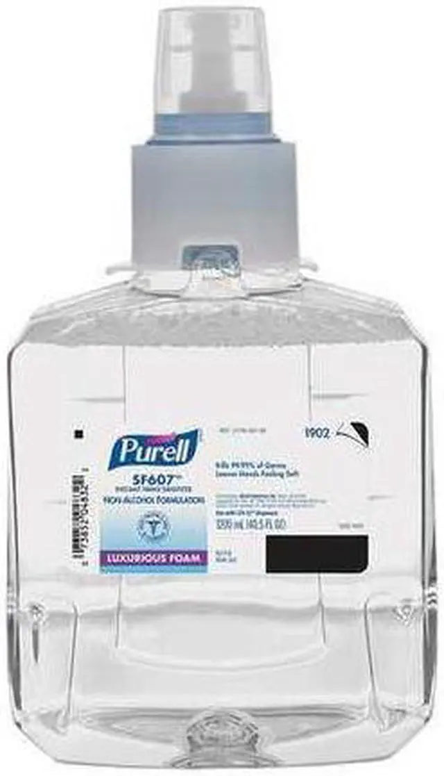 Alt view image 3 of 5 - SF607 Hand Sanitizer Foam, 1200mL LTX-12 Refill, PK2 PURELL 1902-02