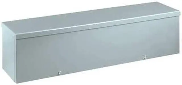Alt view image 2 of 4 - Wiegmann Wiring Trough Silver Galvanized   RSCG040412G