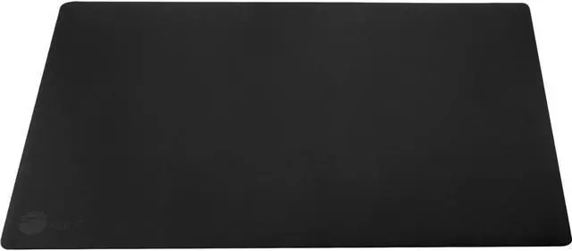 Alt view image 2 of 5 - SIIG Large Artificial Leather Smooth 22" Rectangle Desk Mat Protector - Black