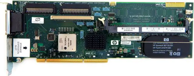 Alt view image 3 of 9 - HPE 309520-001 Smart Array 6402 Dual-channel SCSI RAID Controller