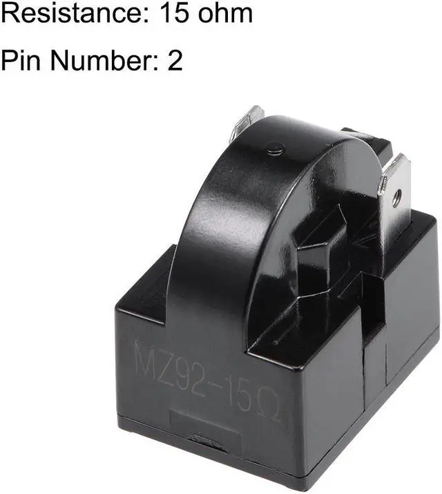 Alt view image 2 of 4 - 15 Ohm 2 Pin Refrigerator PTC Starter Relay