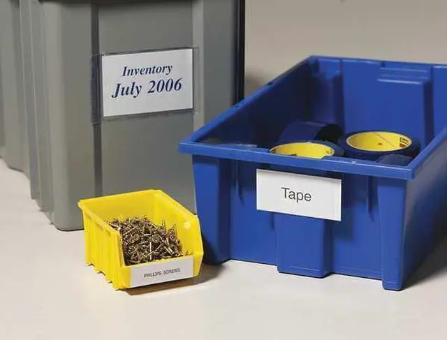 Alt view image 2 of 3 - HOL-DEX BB-24 Label Holder, 2 in.x 4 in.,PK25