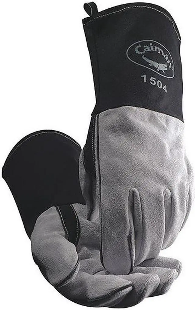 Main image of CAIMAN 1504-1 MIG/Stick Welding Gloves, Cowhide Palm, L, PR