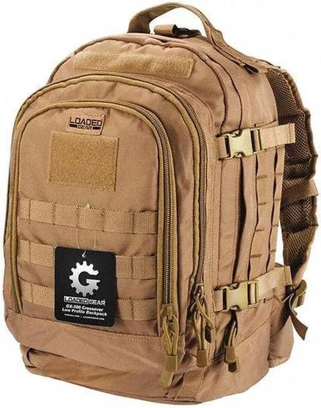 Alt view image 7 of 10 - GX-500 Crossover Utility Backpack, Dark Earth