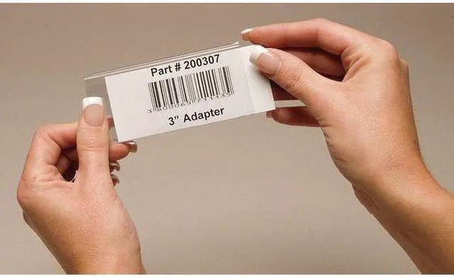 Alt view image 3 of 4 - TRI-DEX TR-2400 Tri Dex Label Holder, 2in.x 4in.,PK25