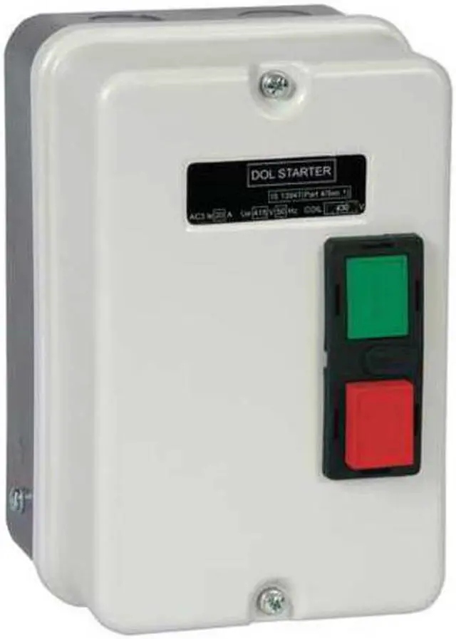 Main image of DAYTON 6FZJ6 Motor Starter Enclosure,Steel,NEMA 4,25A