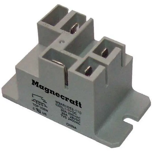 Alt view image 2 of 2 - SCHNEIDER ELECTRIC 9AS7D24 Enclosed Power Relay, Surface (Top Flange) Mounted,