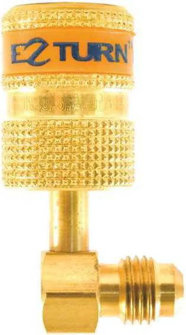 Main image of UNIWELD EZAB90 Anti-Blowback Hose Adaptor,Gold,1-1/4" L