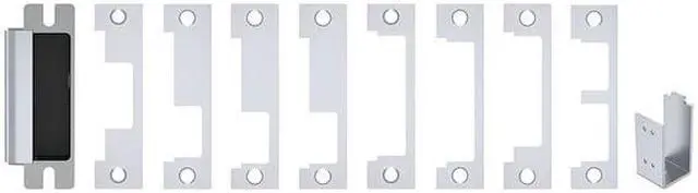Main image of HES 1600-CS-630 Electric Strike Kit, 12/24VAC/DC, H.Duty, Fail Safe/Secure