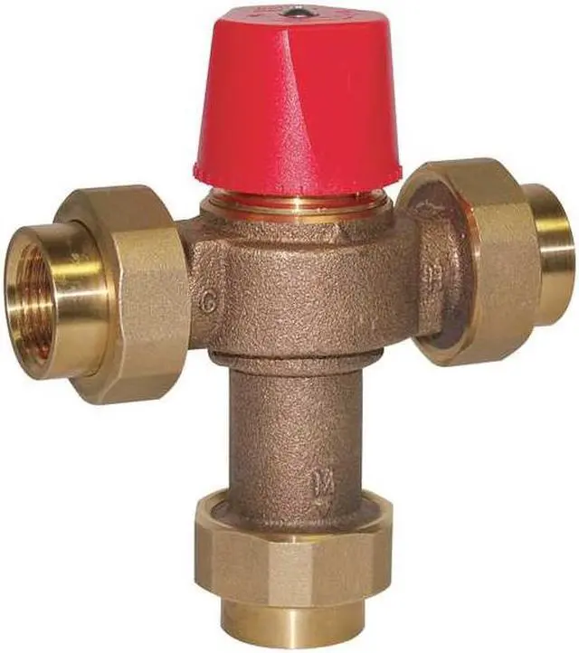 Main image of WATTS 3/4 LF 1170-UT- M2 3/4 Mixing Valve,Brass,0.5 to 23 gpm,150 psi