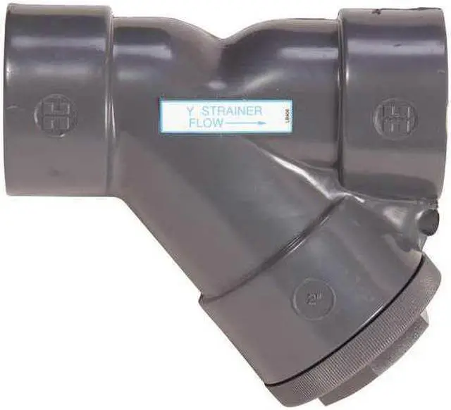 Alt view image 2 of 3 - HAYWARD YS10200S 2", socket, PVC, Y Strainer, 150 psi