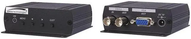 Main image of Speco BNCVGAHR Signal Converter