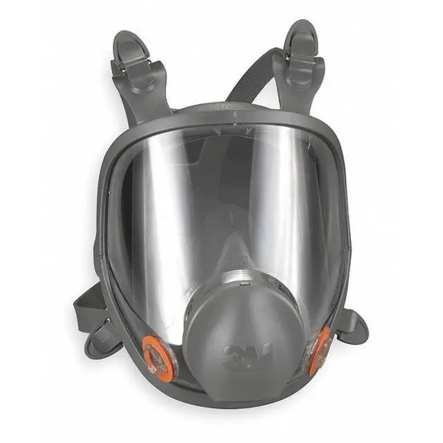 Alt view image 6 of 6 - 3M Large Thermoplastic Elastomer Full Face Reusable Series 6000 Facepiece