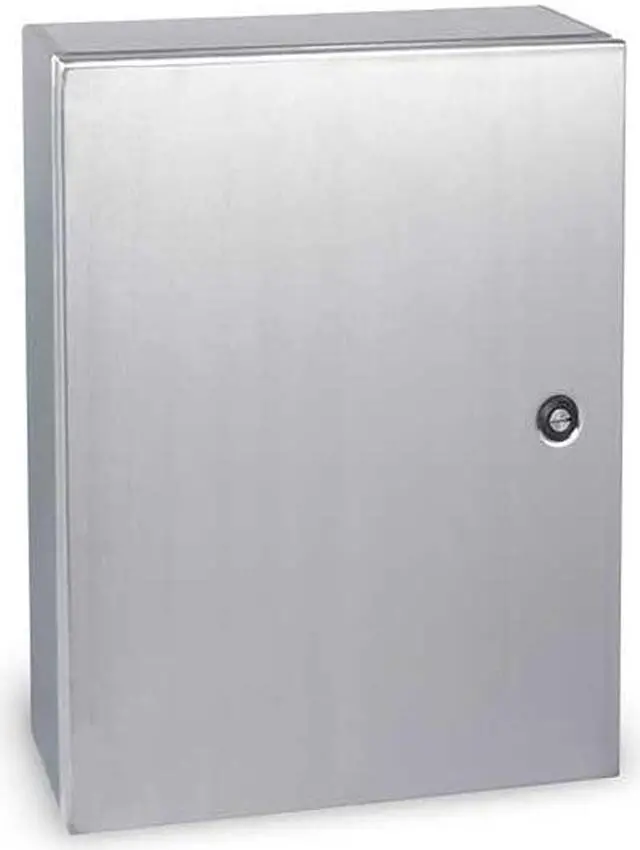 Alt view image 2 of 4 - WIEGMANN N412242408SSC NEMA 3R, 4, 4X, 12 24.0 in H x 24.0 in W x 8.0 in D Wall