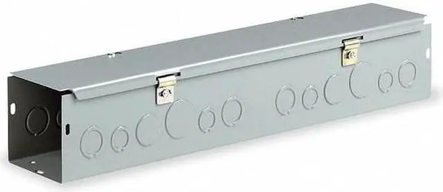 Alt view image 2 of 5 - WIEGMANN HS445NK Straight Section Wireway, 1 Rating, Steel, Powder Coated