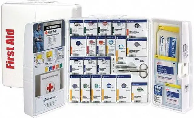 Alt view image 14 of 19 - First Aid Only First Aid Kit,Plastic,235 Pieces  1000-FAE-0103
