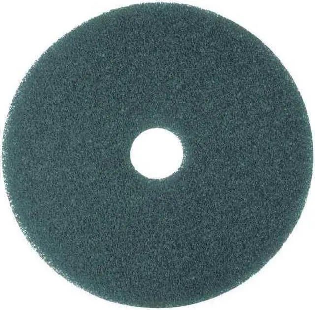 Main image of TOUGH GUY 402W10 Cleaning Pad,Blue,Size 16",Round,PK5