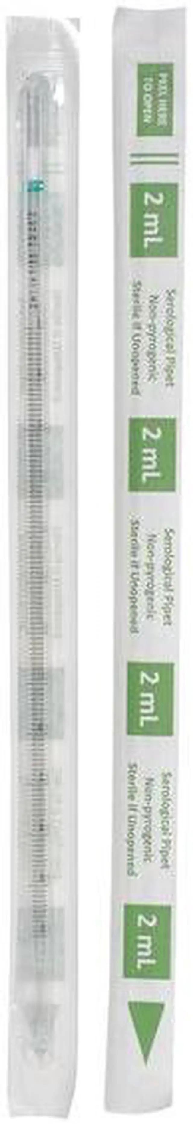 Main image of ZORO SELECT 11L806 2mL Pipet,Individually Wrap/Bag,PK600 (Formerly Lab Safety