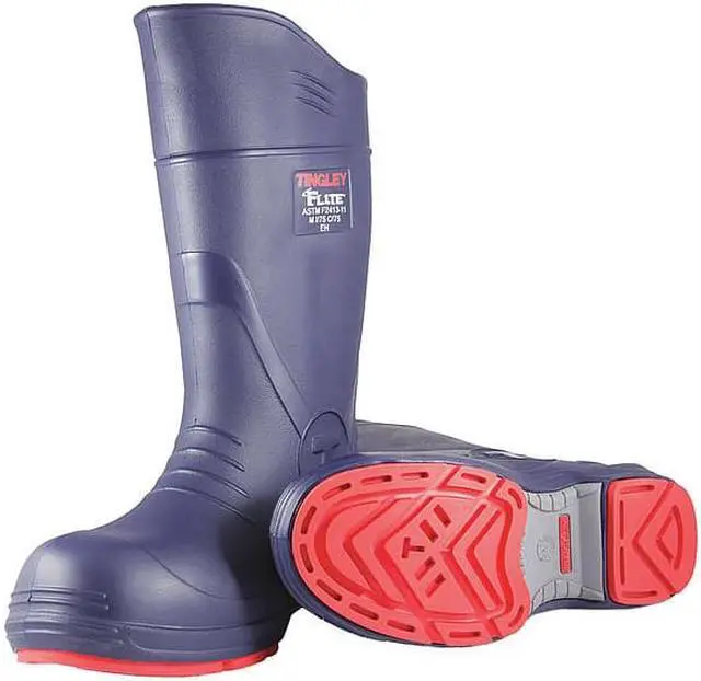 Main image of TINGLEY 26256 Size 5 Men's Composite Rubber Boot, Blue