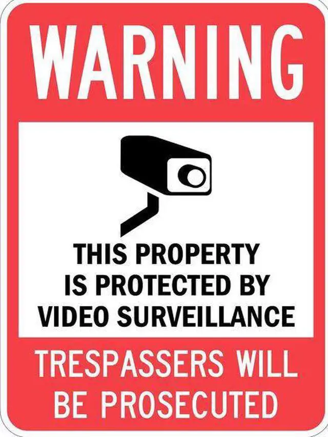 Main image of LYLE T1-1098-HI_18x24 Property Sign,Warning,24 In,18 In