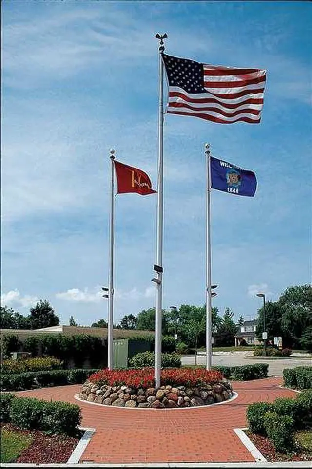 Alt view image 5 of 6 - ANNIN FLAGMAKERS 141260 Hawaii State Flag,3x5 Ft