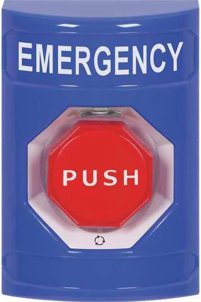 Alt view image 2 of 4 - Safety Technology International Emergency Push Button Polycarbonate SS2409EM-EN
