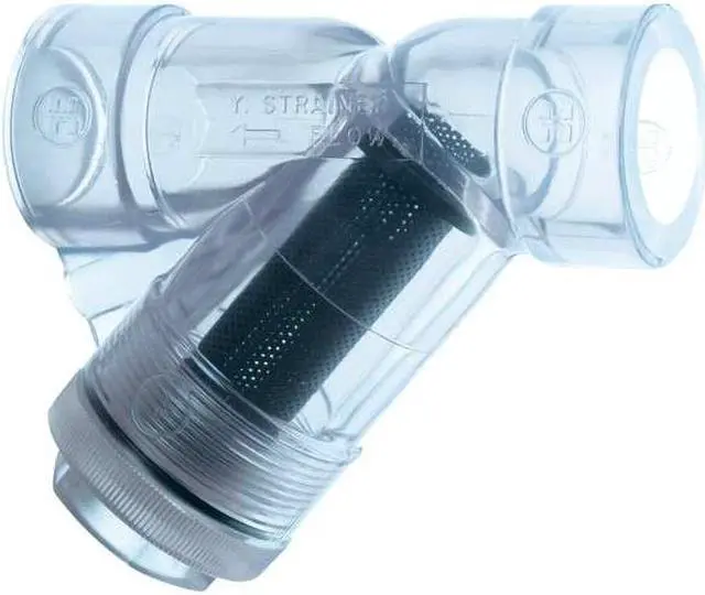 Alt view image 2 of 3 - HAYWARD YS00200T 2", Threaded, Clear PVC, Y Strainer, 150 psi