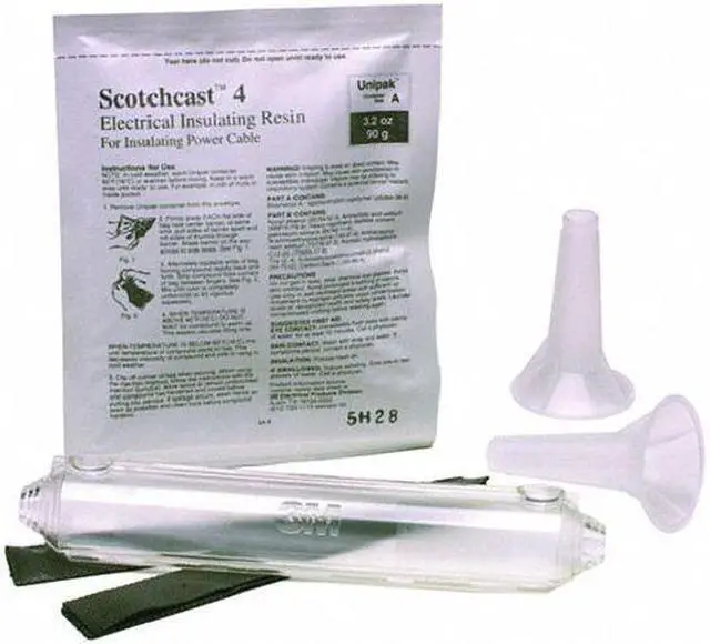 Alt view image 2 of 6 - Resin Comp Splice Kit,1 to 2/0 AWG,194F 3M 85-12