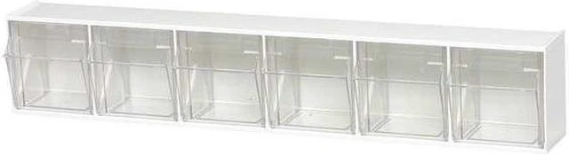 Alt view image 2 of 2 - QUANTUM STORAGE SYSTEMS QTB306WT Specialty Cabinet, 3-5/8, 23-5/8