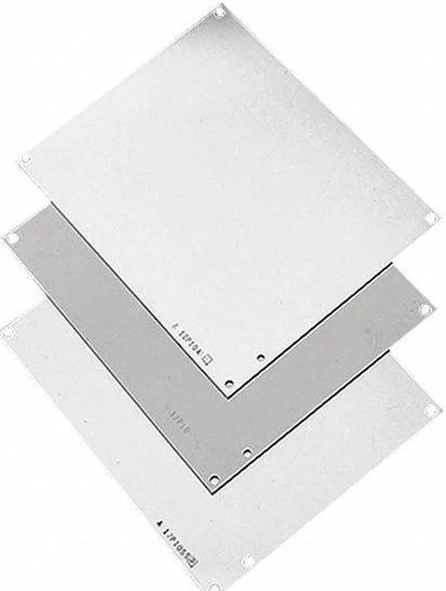 Main image of NVENT HOFFMAN A8P6AL Interior Panel, 14 Gangs, Aluminum