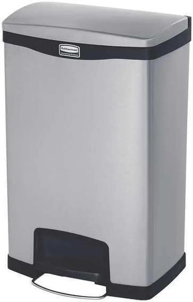 Alt view image 5 of 15 - Rubbermaid Commercial Slim Jim Waste Container 1901992