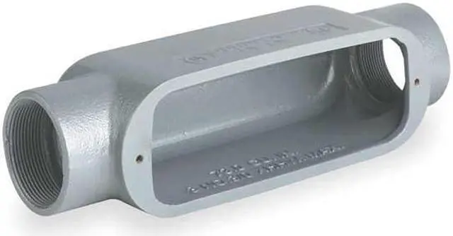 Alt view image 3 of 4 - HUBBELL KILLARK OC-5M Conduit Outlet Body,Iron,1-1/2 In.