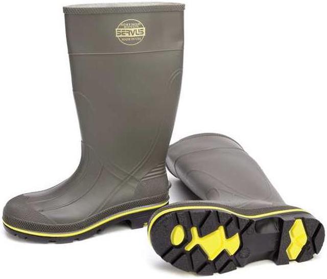 Servus steel toe rubber boots online