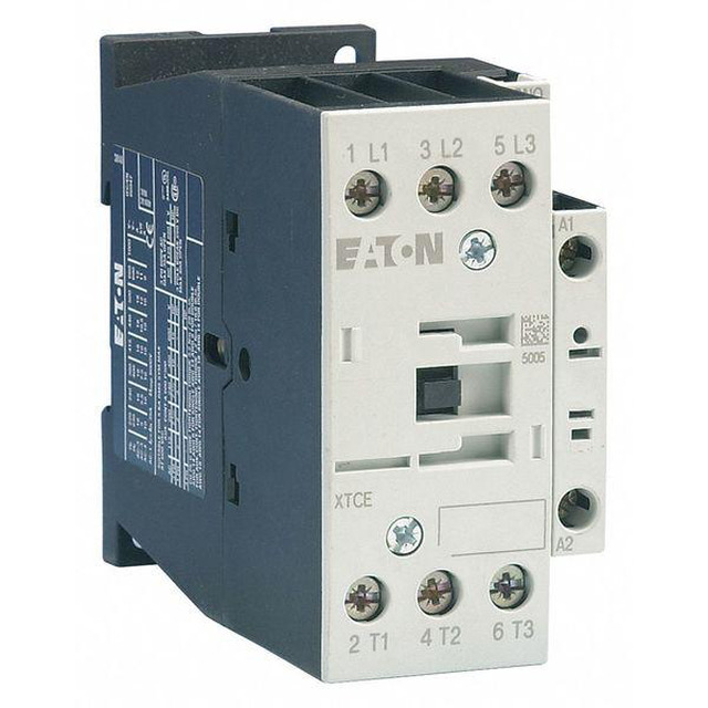 Eaton XTCE025C10T IEC Contactor – 25A, 24VAC, 3-Pole, 1 NO – Unused Surplus