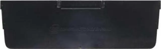 Main image of QUANTUM STORAGE SYSTEMS DSB109/110/116 Plastic Divider, Black, 10 1/2 in L, 3