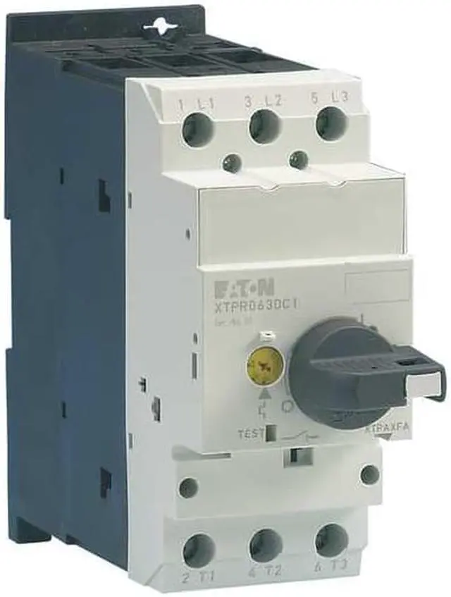 Alt view image 3 of 4 - EATON XTPR050DC1 Manual Mtr Protector, 50A, Rotary, Frame D