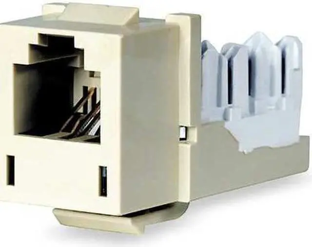 Alt view image 6 of 7 - JACK,HXJ,CAT5E,8POS,UNI A/B,WH