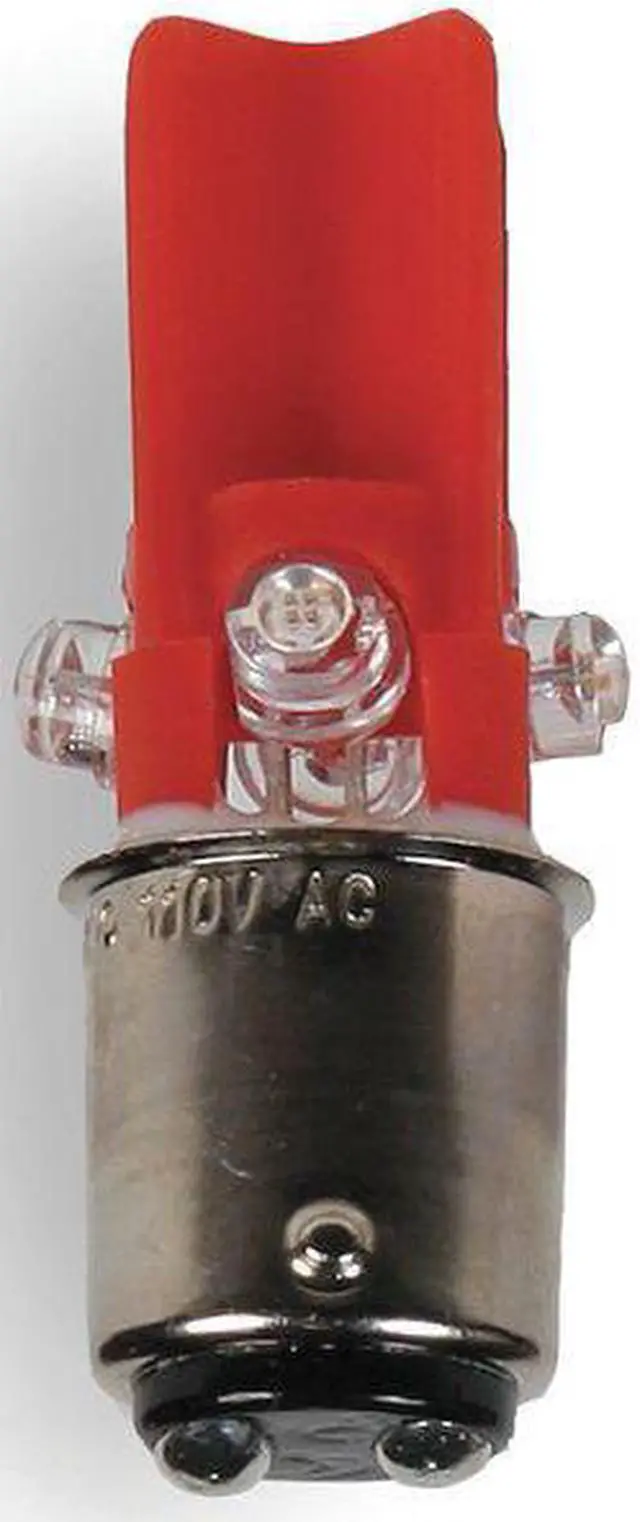 Main image of EDWARDS SIGNALING 270LEDR24V Miniature LED Bulb,24V