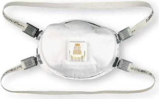 Alt view image 7 of 20 - 3M N100 Disp Respirator