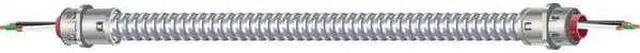 Main image of SOUTHWIRE 55295102 Metal Clad Building Cable, MC, 14 AWG, 2C C, Silver, Steel,