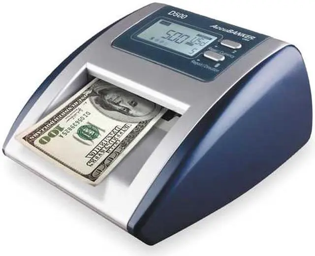 Alt view image 5 of 12 - Accubanker Digital Counterfeit Detector  D500