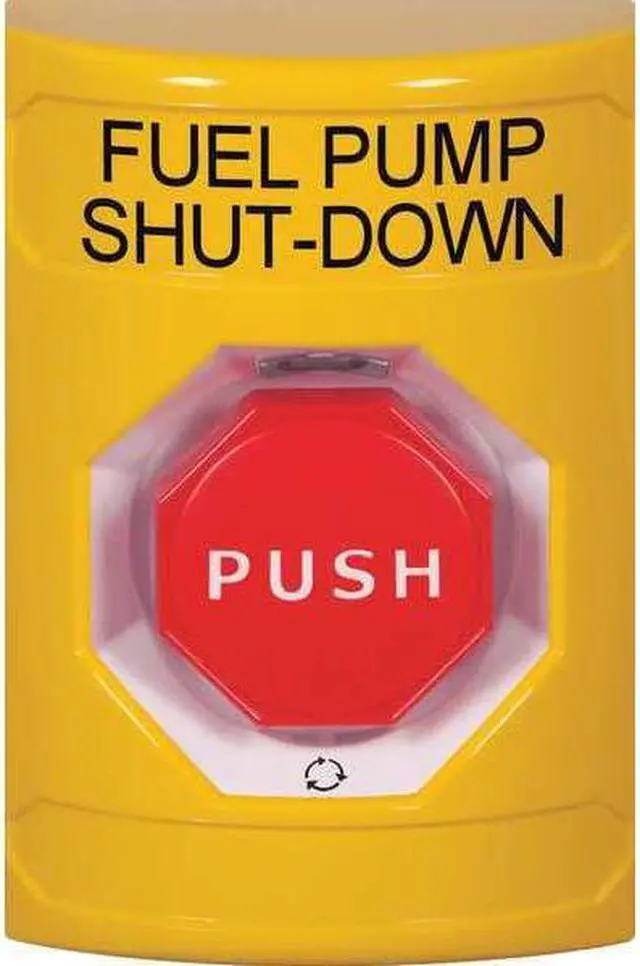 Alt view image 2 of 3 - Safety Technology International Fuel Pump Shutdown Push Button SS2209PS-EN