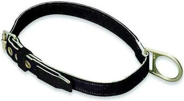 Alt view image 3 of 6 - HONEYWELL MILLER 123N/LBK Body Belt, 1 D-Rings, Back Location, Stainless Steel,