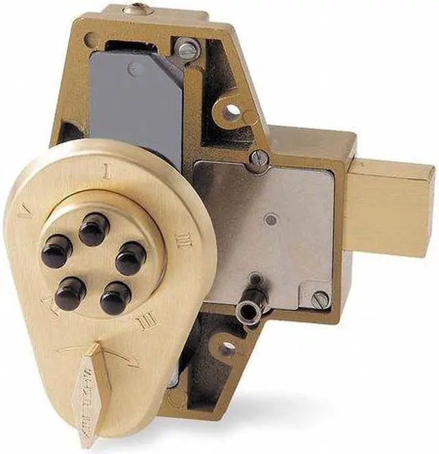 Alt view image 4 of 6 - Deadbolt Door Latch