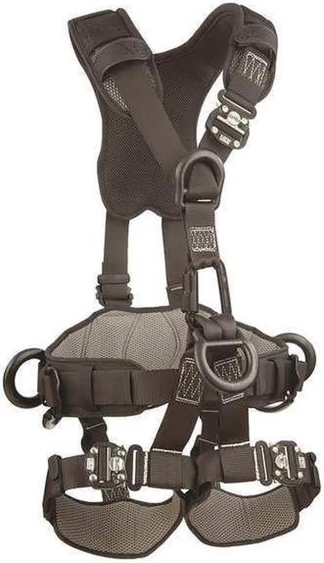 Alt view image 3 of 4 - Full Body Harness, S, 420 lb., Black