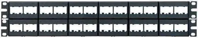 Alt view image 3 of 11 - PANDUIT CPP48WBLY Patch Panel,Mini-Com,Rack Mt,48 Port